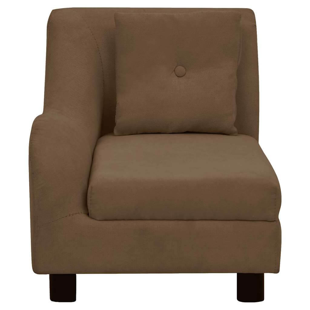 Dog Sofa with Pillow brown by Domus Canis, furniture-grade pet sofa, modern design