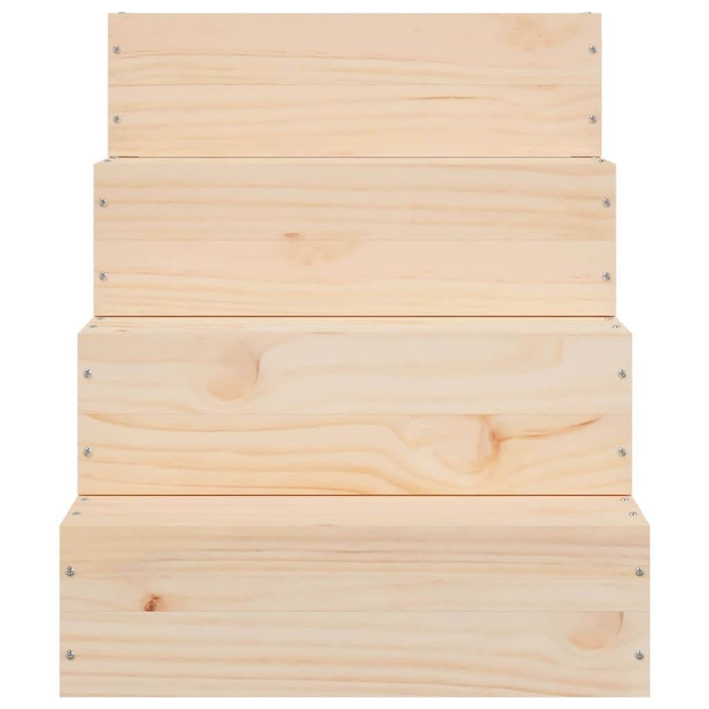 Dog-Stairs-Steps-Solid-Wood-Pine-4-Steps-photo