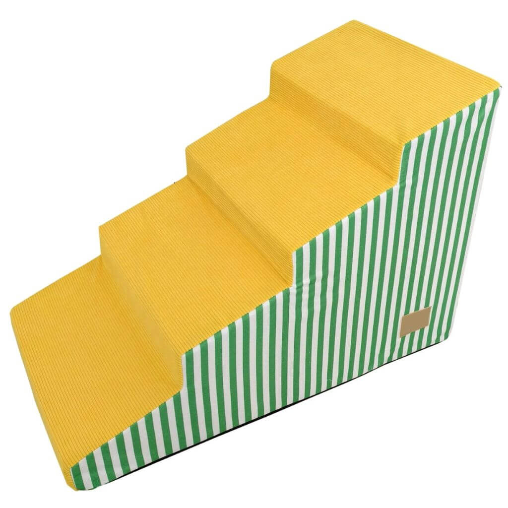 Dog Steps for Bed – High Density Foam Pet Stairs (3, 4 or 5 Steps)