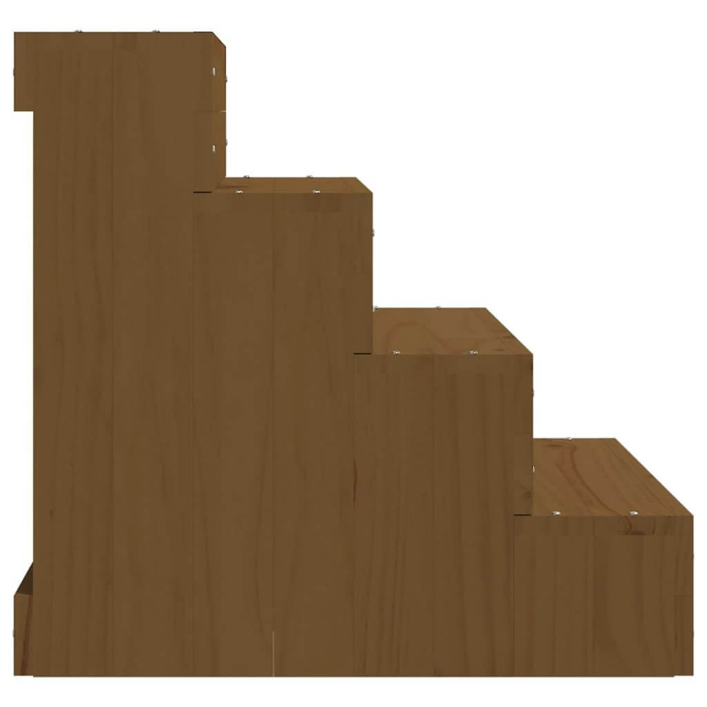 Dog-Stairs-Steps-Solid-Wood-Pine-4-Steps-brown-back