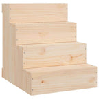 Dog Stairs Steps Solid Wood Pine (4 Steps) - Domus Canis