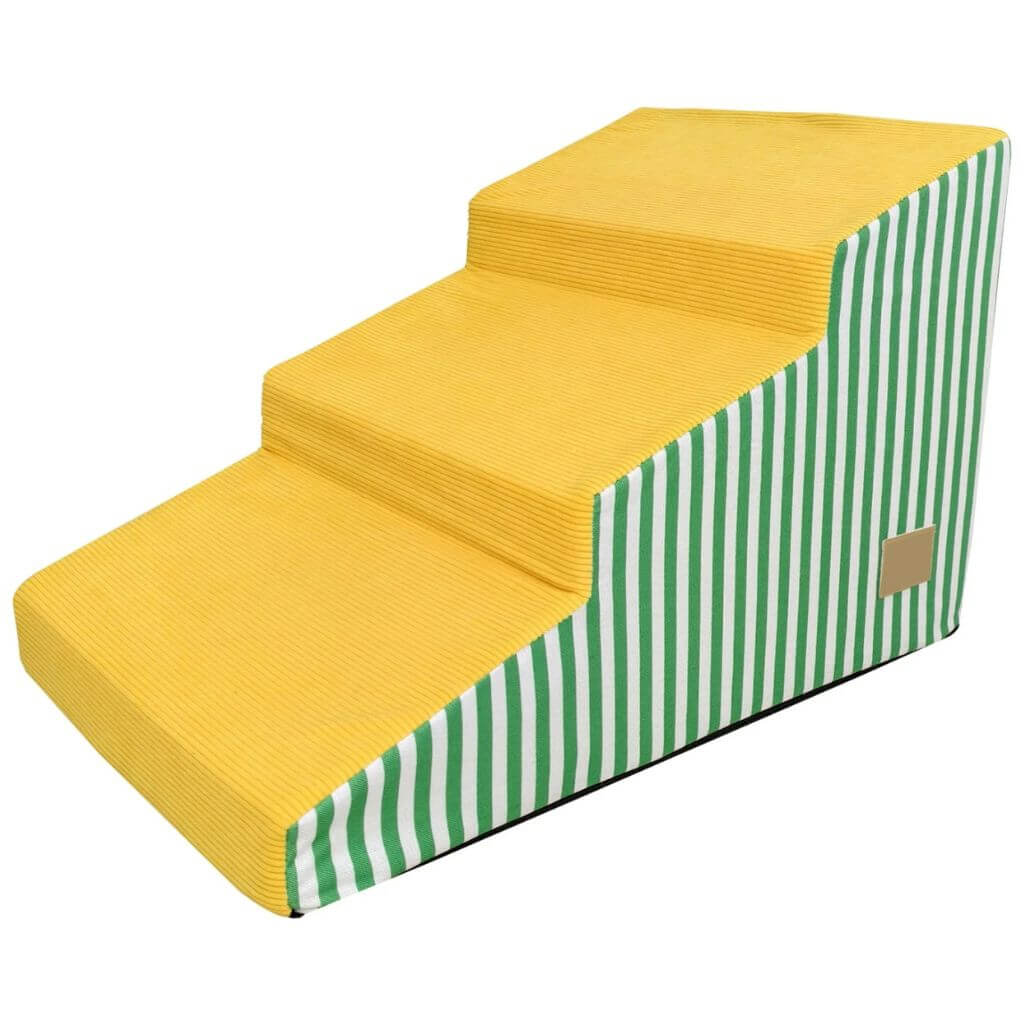 Dog Steps for Bed – High Density Foam Pet Stairs (3, 4 or 5 Steps)