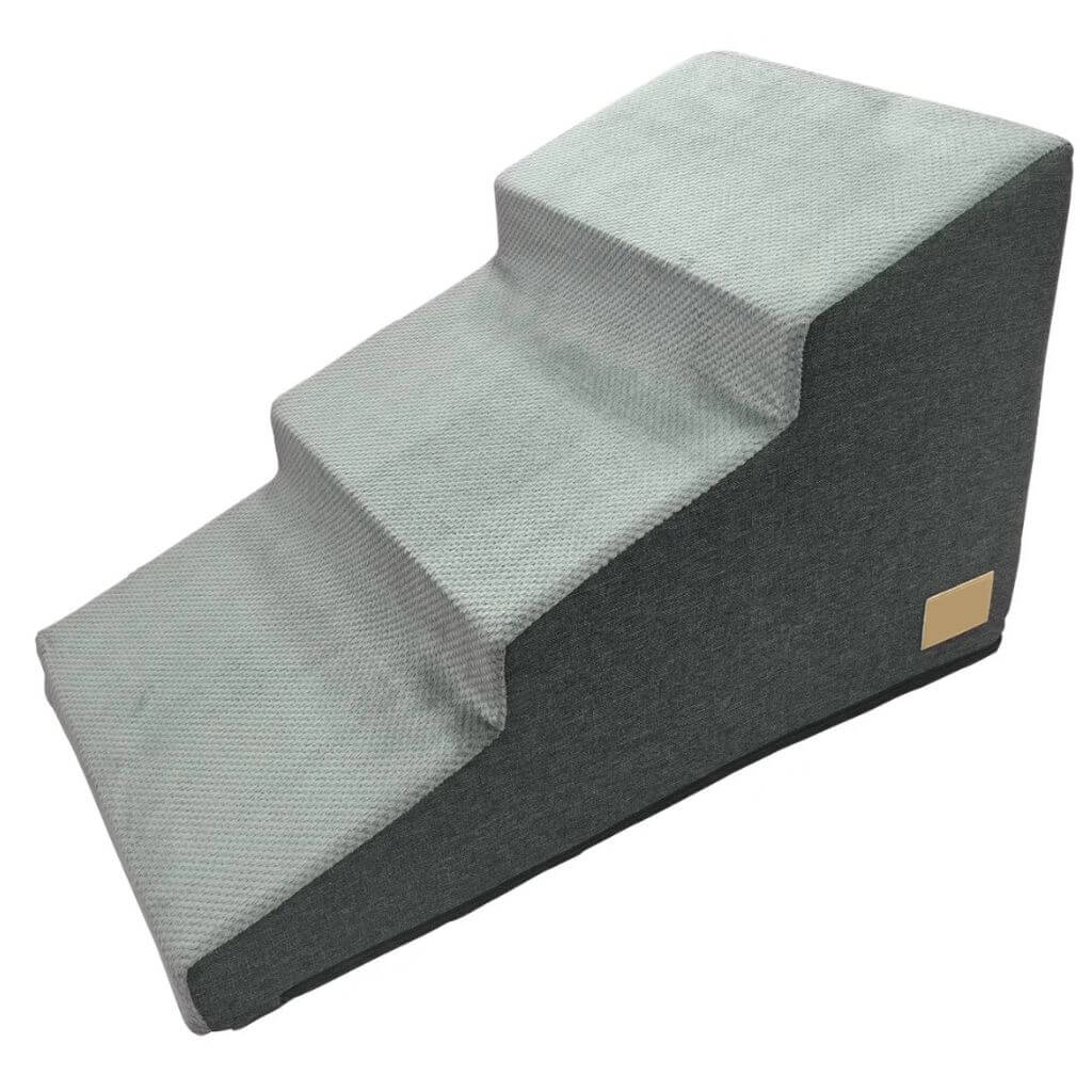 Dog Steps for Sofa - Foam Pet Stairs with Non-Slip Cover (3 or 4 Steps)