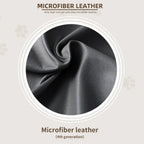 Microfiber Leather Dog Sofa (120×74×40 cm)