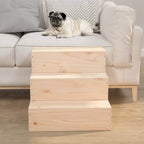 Small-Dog-Steps-Solid-Wood-Pine-3-Steps-dog