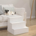 Small-Dog-Steps-Solid-Wood-Pine-3-Steps-white-dog
