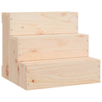 Small Dog Steps Solid Wood Pine (3 Steps) - Domus Canis