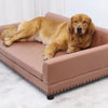 Video Leathaire Large Dog Sofa
